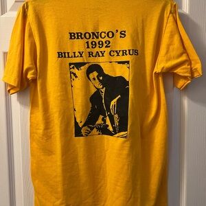 Vintage 1992 Billy Ray Cyrus USA T-Shirt Rare M 90s Country Concert Tee Jerzees